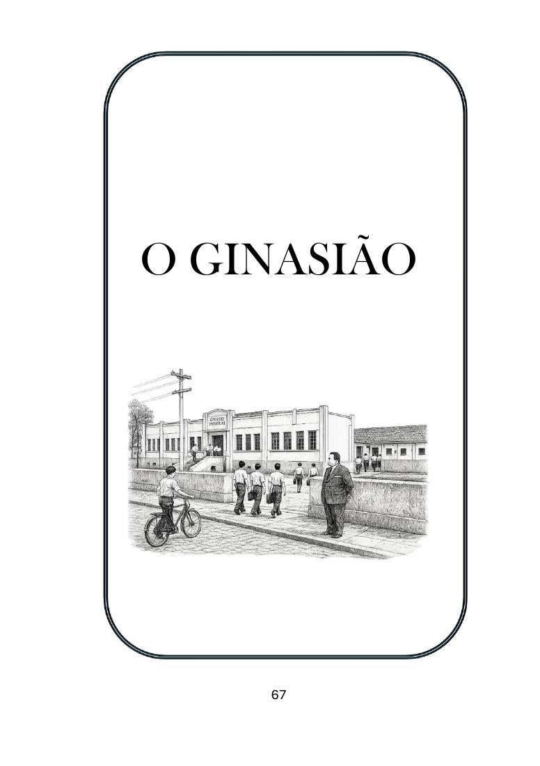 Primeira página de O Ginasião