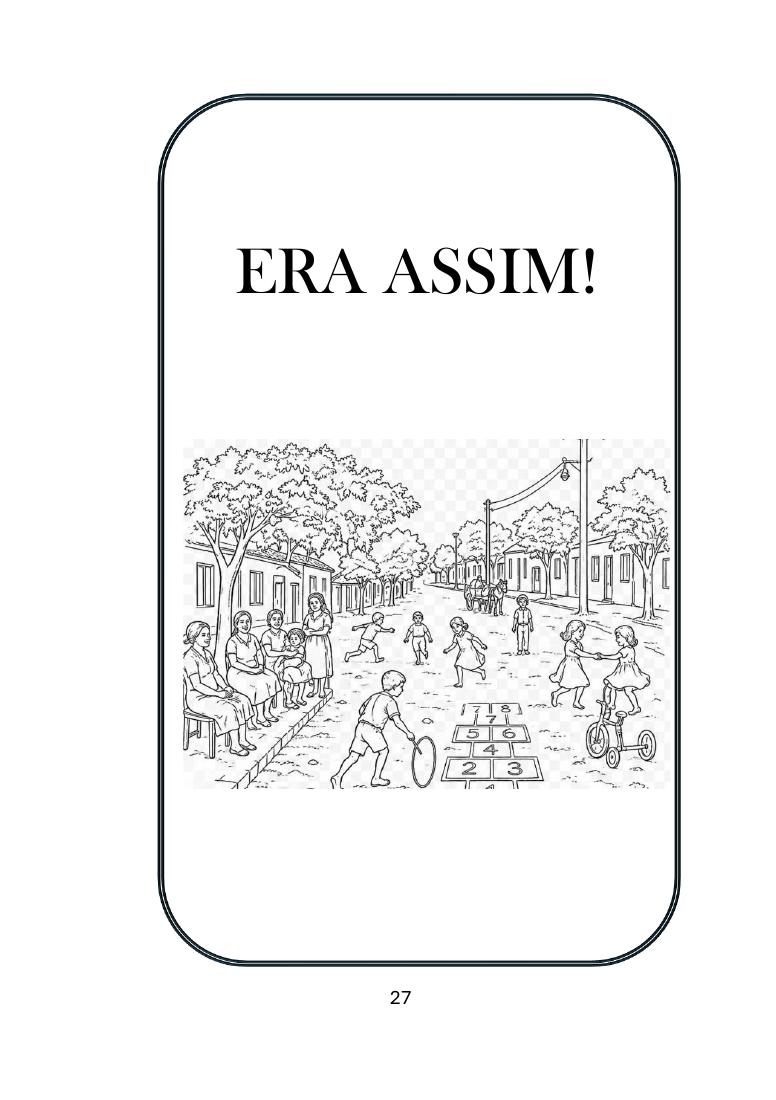 Primeira página de Era assim!
